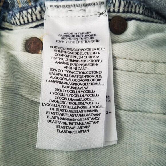 Polo Ralph Lauren Jeans Men Size 40x31 Varick Slim Straight Blue Denim Jeans - Picture 12 of 13